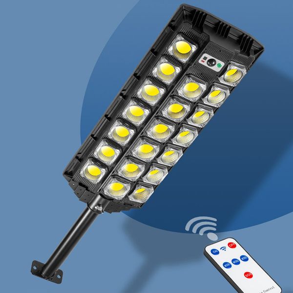 Đèn Led COB Năng Lượng Mặt Trời Sân Vườn, Đường Phố Cảm Ứng Ánh Sáng Mạnh