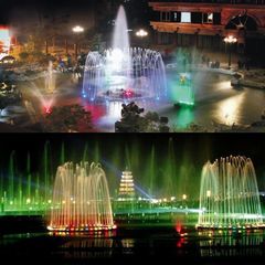 Đèn Led Dưới Nước Trang Trí Cho Đài Phun Nước, Hồ Bơi, Bể Cá IP68