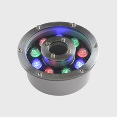 Đèn Led Dưới Nước Trang Trí Cho Đài Phun Nước, Hồ Bơi, Bể Cá IP68