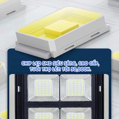 Đèn Led Năng Lượng Mặt Trời Sân Vườn, Đường Phố Công Suất 30-200W