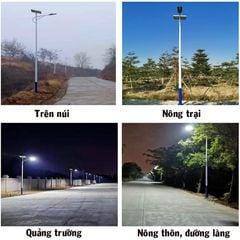 Đèn Led Sân Vườn Năng Lượng Mặt Trời 800W-1200W-1600W Có Radar Cảm Ứng Tp.HCM ( Mẫu Mới, Hàng Mới Về)