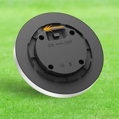 Đèn Cắm Cỏ Năng Lượng Mặt Trời Liền Thể Mặt Vuông 4 Bóng Led Bằng Nhựa + Inox