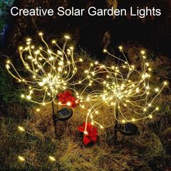 Đèn Năng Lượng Mặt Trời Cắm Đất Hình Hoa Bồ Công Anh 120 Led