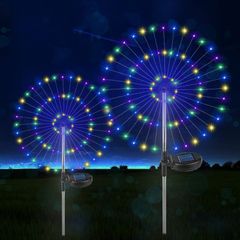 Đèn Năng Lượng Mặt Trời Cắm Đất Hình Hoa Bồ Công Anh 120 Led