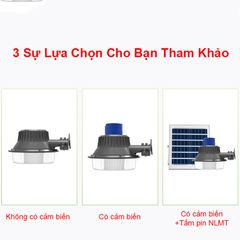 Đèn Năng Lượng Mặt Trời Gắn Tường Không Thấm Nước Có Cảm Biến Chuyển Động 50W