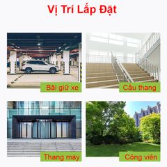 Đèn Năng Lượng Mặt Trời Gắn Tường Không Thấm Nước Có Cảm Biến Chuyển Động 50W