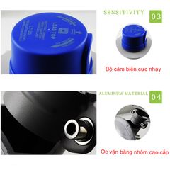 Đèn Năng Lượng Mặt Trời Gắn Tường Không Thấm Nước Có Cảm Biến Chuyển Động 50W