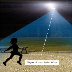 Đèn Năng Lượng Mặt Trời Cảm Biến Chuyển Động Thông Minh Chống Nước Led 90COB