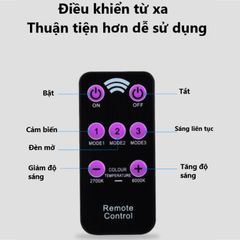 Đèn Năng Lượng Mặt Trời Cảm Biến Chuyển Động Thông Minh Chống Nước Led 90COB