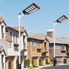 Đèn Ngoài Trời Năng Lượng Mặt Trời Sân Vườn Liền Thể 2 Cánh Có Cảm Biến Chuyển Động 800W, 1000W, 1200W