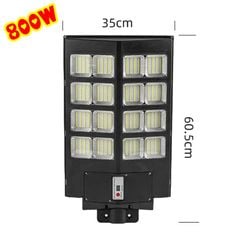 Đèn Ngoài Trời Năng Lượng Mặt Trời Sân Vườn Liền Thể 2 Cánh Có Cảm Biến Chuyển Động 800W, 1000W, 1200W