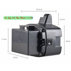 Đèn Pin Cầm Tay Siêu Sáng Ánh Sáng Mạnh 65W Sử Dụng Đi Câu Cá, Cắm Trại, Đi Rừng