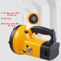 Đèn Pin Cầm Tay Siêu Sáng Ánh Sáng Mạnh 65W Sử Dụng Đi Câu Cá, Cắm Trại, Đi Rừng