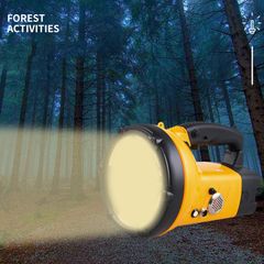 Đèn Pin Cầm Tay Siêu Sáng Ánh Sáng Mạnh 65W Sử Dụng Đi Câu Cá, Cắm Trại, Đi Rừng