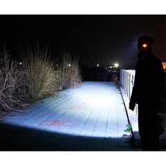 Đèn Pin Đội Đầu Siêu Sáng 1 Bóng Led Zoom Xa Gần