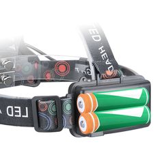 Đèn Pin Đội Đầu Chiếu Sáng Ngoài Trời 5 Bóng Led Siêu Sáng