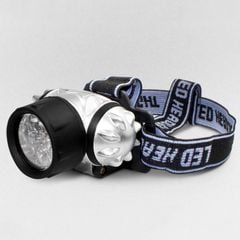 Đèn Pin Đội Đầu Giá Rẻ L7 9 Bóng Led 4 Chế Độ Sáng Dùng Đi Cắm Trại, Leo Núi, Đạp Xe