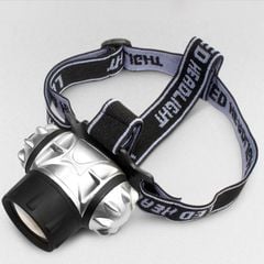 Đèn Pin Đội Đầu Giá Rẻ L7 9 Bóng Led 4 Chế Độ Sáng Dùng Đi Cắm Trại, Leo Núi, Đạp Xe