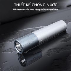 Đèn Pin Led Mini Siêu Sáng Có USB Hỗ Trợ Sạc Dự Phòng Cho Điện Thoại