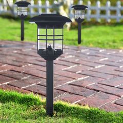 Đèn Trang Trí Sân Vườn Năng Lượng Mặt Trời Mái Bằng