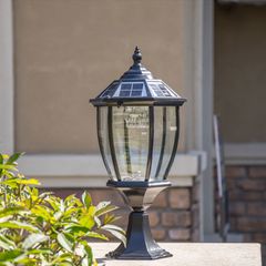 Đèn Trụ Cổng Năng Lượng Mặt Trời Biệt Thự, Villa Không Thấm Nước Phong Cách Châu Âu