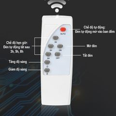 Đèn Gắn Tường Năng Lượng Mặt Trời 100W 369 LED Không Thấm Nước