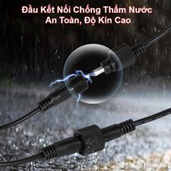 Đèn Gắn Tường Năng Lượng Mặt Trời 100W 369 LED Không Thấm Nước