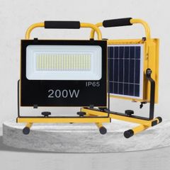 Đèn Xách Tay Năng Lượng Mặt Trời 100W/200W Chống Nước IP65
