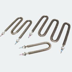 Điện Trở Đốt Nóng Công Nghiệp Inox Chữ U-M-W Có Cánh Tản Nhiệt Công Suất 500-3500W, Điện Áp 220V-380V