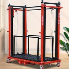 Giàn Giáo Điện Nâng Di Động Điều Khiển Từ Xa Có Thể Gấp Lại