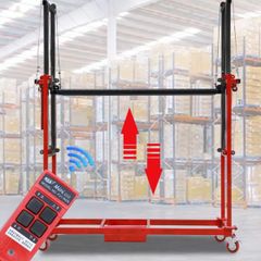 Giàn Giáo Điện Nâng Di Động Điều Khiển Từ Xa Có Thể Gấp Lại