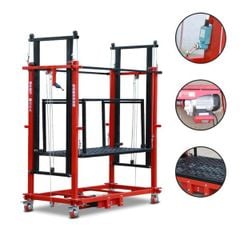 Giàn Giáo Điện Nâng Di Động Điều Khiển Từ Xa Có Thể Gấp Lại