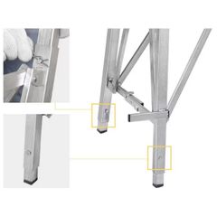 Giàn Giáo Gấp Gọn Di Động Thép Carbon Dài 1.2m/1.4m/1.6m/1.8m/2m