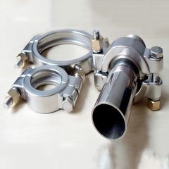 Kẹp Ống Áp Lực Cao Bằng Thép Không Gỉ 304, Khóa Khớp Tháo Nhanh