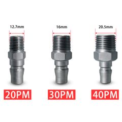 Khớp Nối Khí Nén 20-40 SM PM PF Sabo Đài Loan