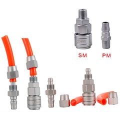 Khớp Nối Khí Nén 20-40 SM PM PF Sabo Đài Loan