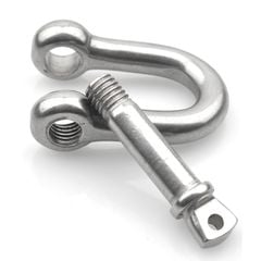 Mã Ní, Ma Ní Inox 304 - Còng Hình Chữ D vòng chữ U Bằng Thép Không Gỉ 304