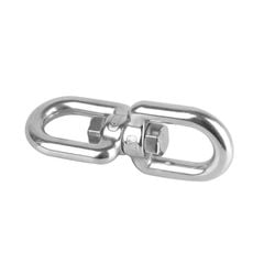 Vòng Móc Khóa Xoay Hình Số 8 Bằng Thép Không Gỉ 304 Cao Cấp Chịu Lực Tốt