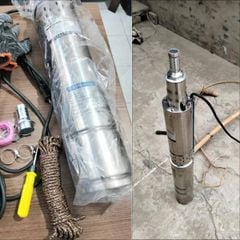 Máy Bơm Nước Hỏa Tiễn 370W-3000W Dùng Cho Giếng Sâu Hệ Thống Nước Sinh Hoạt