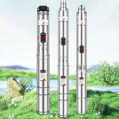 Máy Bơm Nước Hỏa Tiễn 370W-3000W Dùng Cho Giếng Sâu Hệ Thống Nước Sinh Hoạt