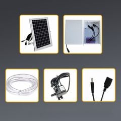 Máy Bơm Nước Năng Lượng Mặt Trời Cho Bể Cá 12V