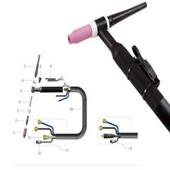 Súng hàn Tig WP18 giải nhiệt bằng nước