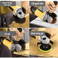 Máy Mài Cầm Tay 220V 850W Đánh Bóng Mài Cắt Kim Loại, Đá, Đồ Gỗ