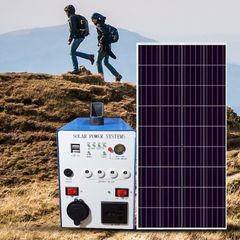 Máy Phát Điện Năng Lượng Mặt Trời 220V Công Suất 10W-100W Pin Lithium 12V Bền, Nhỏ Gọn, Dễ Mang Theo