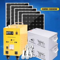 Máy Phát Điện Năng Lượng Mặt Trời Cho Gia Đình 500W - 10000W (Điện 220V)