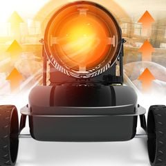 Qụat Sấy Gió Nóng Công Nghiệp Đốt Dầu Diesel GARAN Plus K-80