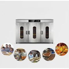 Máy Sấy Hoa Quả Lạnh 60 khay Inox 304