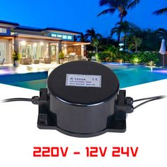 Biến Áp Chuyển Đổi Nguồn Dùng Cho Đèn Âm Nước IP68 12V 24V Công Suất 60W-1000W