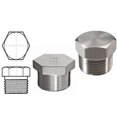 Nút Bịt Inox 304 Ren Ngoài DN06 - DN100 Bền, Đẹp, Giá Tốt