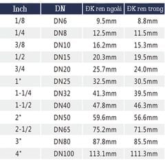 Nút Bịt Inox 304 Ren Ngoài DN06 - DN100 Bền, Đẹp, Giá Tốt